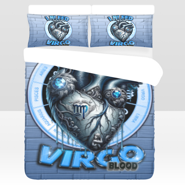 I Bleed Virgo Bedding Set