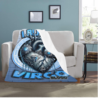 I Bleed Virgo Blanket