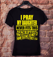 I pray my daughter